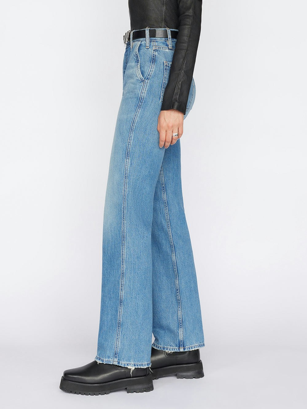 jeans side view